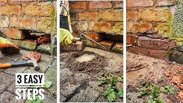 How to Replace Broken Bricks 3 Easy Steps