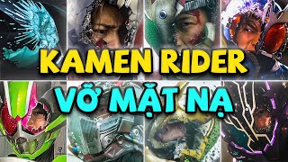 Tổng Hợp Những Cảnh Vỡ Mũ Bảo Hiểm Trong Kamen Rider - Hiệp Sĩ Mặt Nạ [2002▶2023]