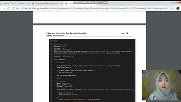 Teknologi Web Service Pertemuan 11 | Universitas Bina Sarana Informatika