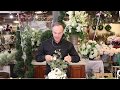 HOW TO Make a Cascading Wedding Bouquet with Faux Flowers | Silk Scapes