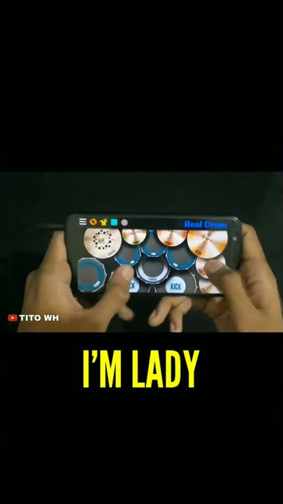 DJ IM A LADY - LAGU TIKTOK VIRAL | REAL DRUM COVER #shorts