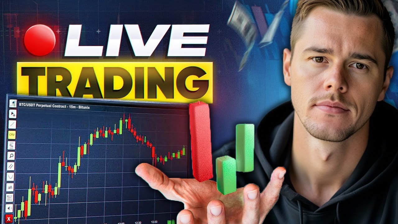 🚨 KRYPTO: Worauf JETZT bei Bitcoin achten! LIVE TRADING!