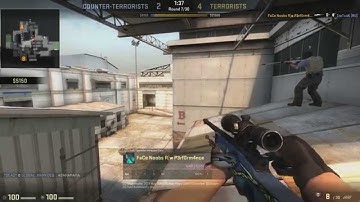Sick AWP Shot on Cache!