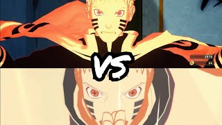 Naruto:Shinobi Striker VS Naruto:Storm 4 Road To Boruto Jutsu And Ultimate Jutsu Comparison