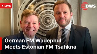 Download Lagu LIVE: German FM Johann Wadephul Meets Estonian FM Margus Tsahkna in Tallinn | Joint Press Conference MP3 Download Lagu LIVE: German FM Johann Wadephul Meets Estonian FM Margus Tsahkna in Tallinn | Joint Press Conference MP3