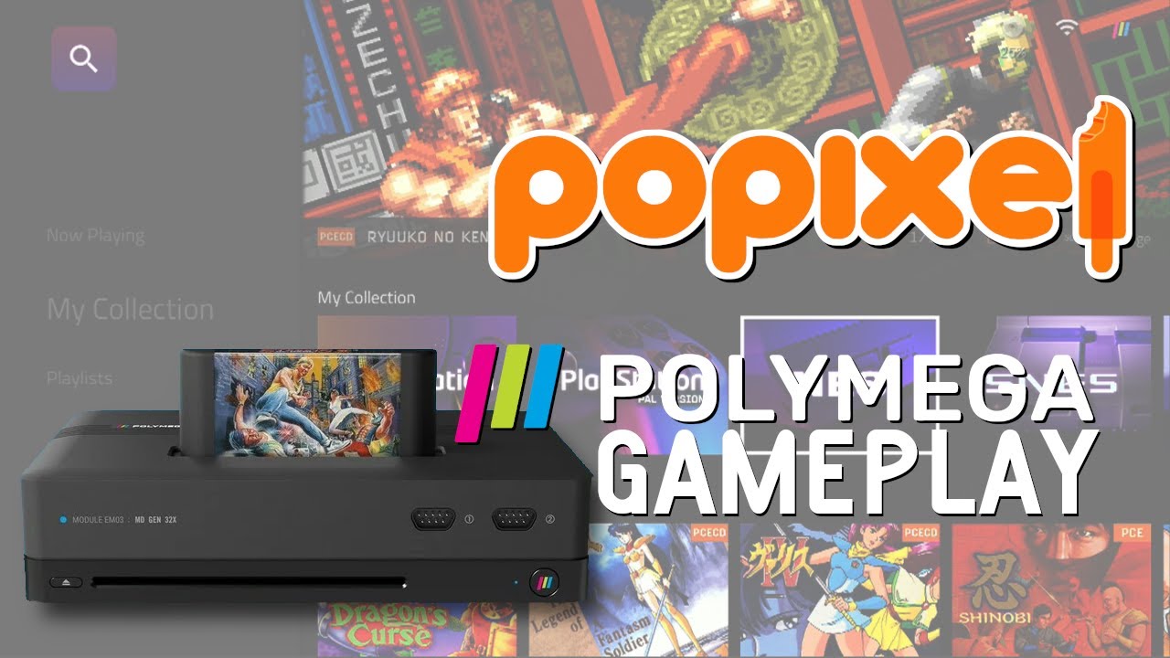 Polymega Retail Module Testing - YouTube