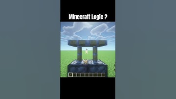 Minecraft Logic 😂 Honey block 😂 #viral #trending #minecraft #shorts