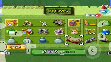 Gamecube Game With Built-In Cheat Codes - The Legend Of Zelda The Wind Waker #dolphinemulator