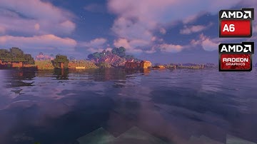 AMD A6 | R4 Graphics | Minecraft Test | 8GB RAM