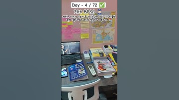 Day 4 / 72 Target for BPSC 71th prelims 📚 #shorts #study #short #video #bpsc #love #like