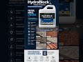 HydroBlock: protección hidrófoba invisible contra humedad 💧 #sellador  #shorts  #nanobiotech