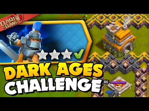 Easily 3 Star the Dark Ages King Challenge (Clash of Clans) 