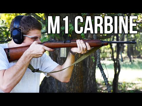 Video: M1 carbine: description, manufacturer, performance characteristics, caliber, design and firing range