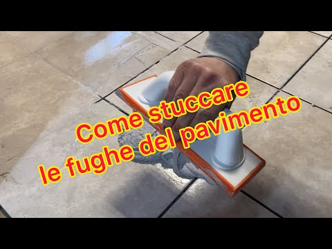 Tutorial Fai da te Come Stuccare fughe piastrelle del pavimento con Litokol FillGood EVO