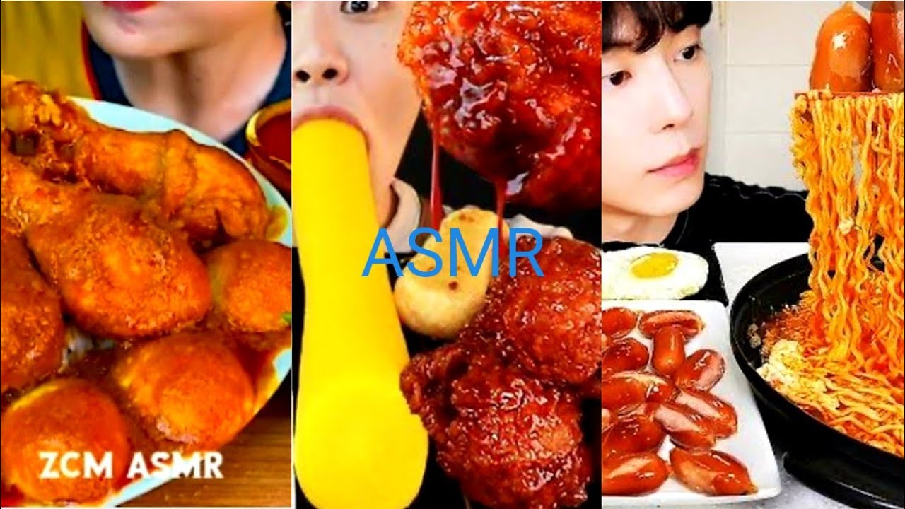 ASMR EATING COMPILATION _ MUKBUNG / ZCM ASMR , SIO ASMR , GONGSAM TABLE