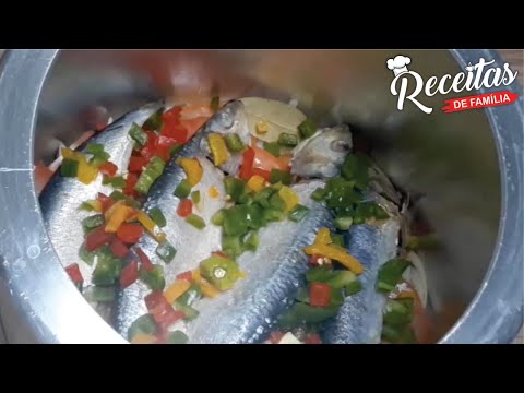 Sardinha na panela de pressão, Escabeche delicioso