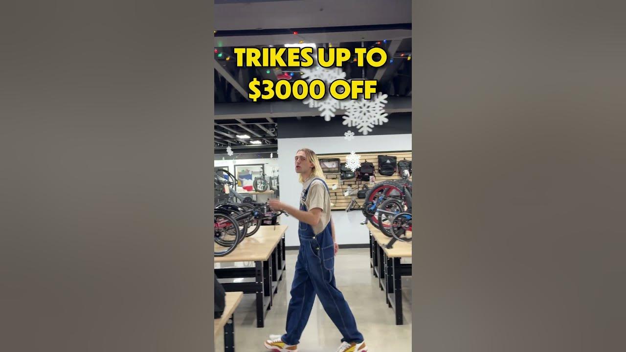 The Utah Trikes Black Friday sale is in full swing! These are price you The Utah Trikes Black Friday sale is in full swing! These are price you