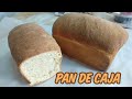 PAN DE CAJA O PAN DE MOLDE súper esponjosito fácil receta y procedimiento / el panadero con el pan