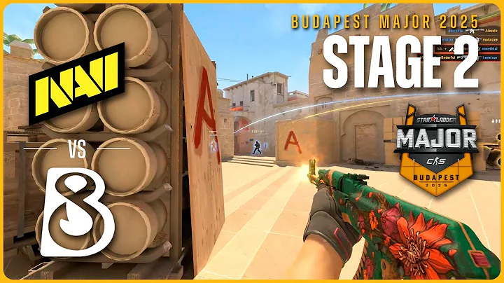 WINNER TO STAGE 3! NAVI vs B8 - HIGHLIGHTS - StarLadder Budapest Major 2025 - STAGE 2 | CS2