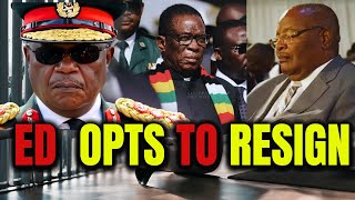 #breakingnews Mnangagwa’s RESIGNATION a Strategic Move or a SUDDEN EXIT? Your Reaction!
