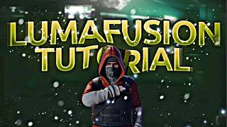 HOW TO USE KEYFRAMING IN LUMAFUSION TUTORIAL