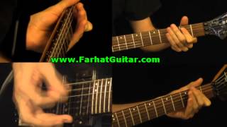 One - Metallica - Guitar Lesson 9.2/12 www.FarhatGuitar.com