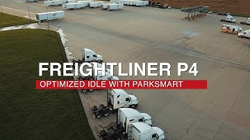 How to use the Freightliner P4 Optimized Idle with ParkSmart
