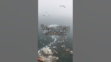 لاتقنطوا من رحمة الله #تلاوة_خاشعة