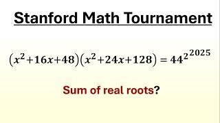 Stanford Math Tournament 2025 | Only 2% Can Solve This?