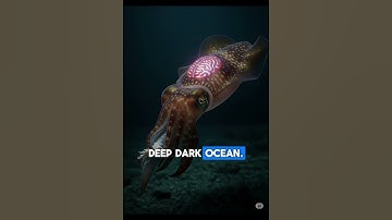 🧠🦑 Brain in a Donut Hole The Weird Genius of the Colossal Squid #facts #animals #wildlife #shorts