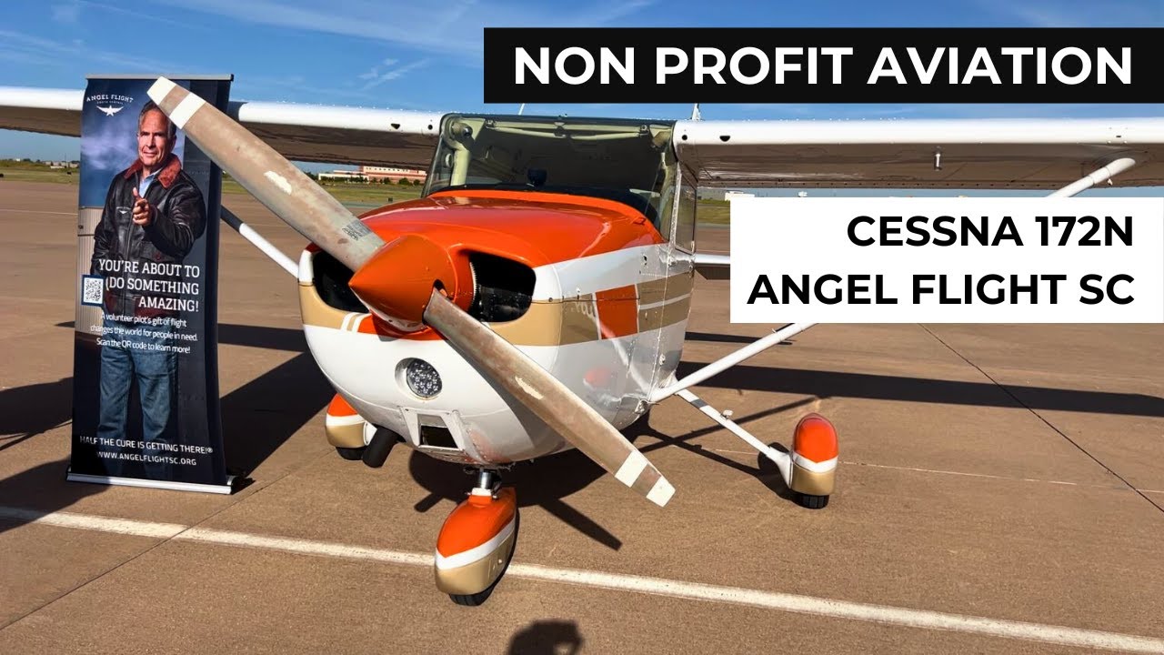 CESSNA 172N ✈ NonProfit Angel Flight South Central: Volunteer Pilots Offer Free Flights to Patients