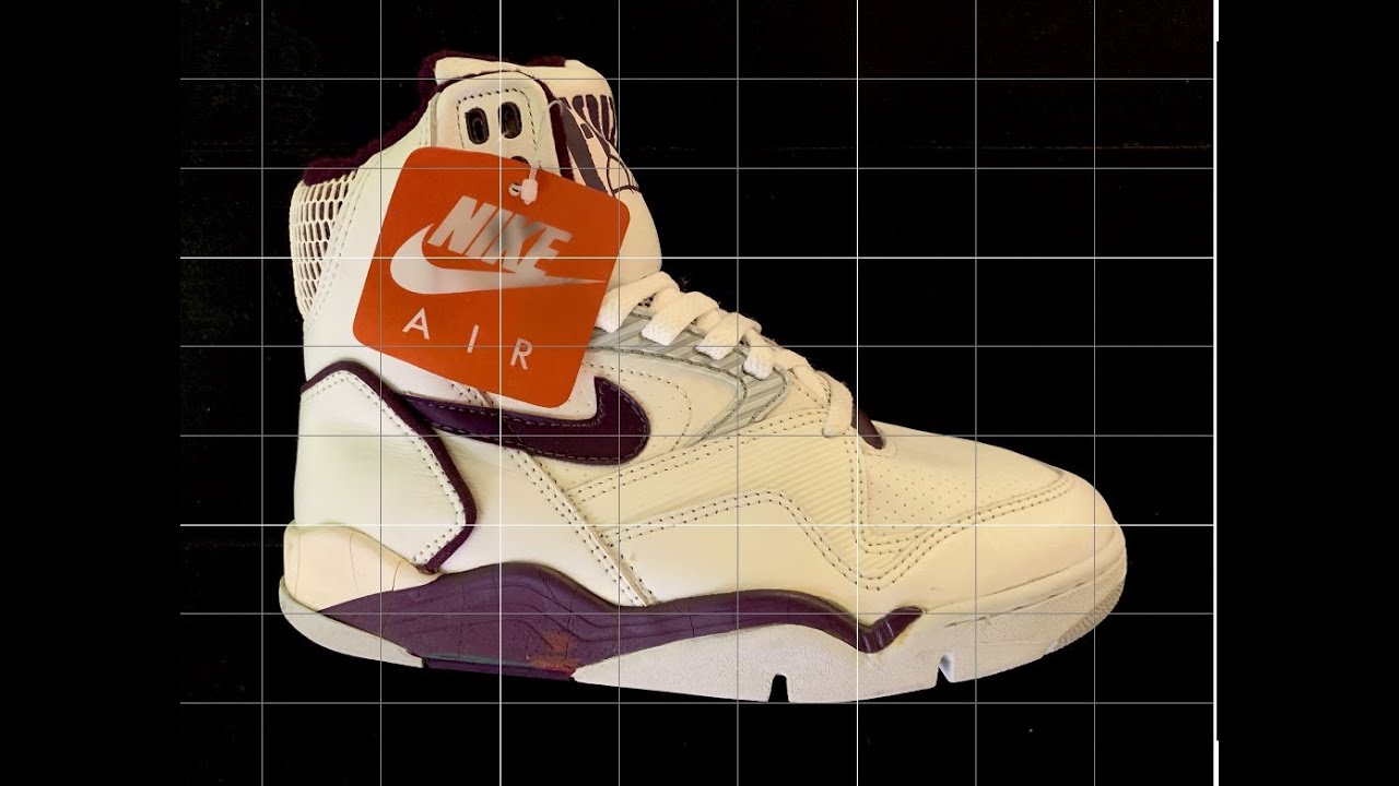 Sneaker Review: 1990 Air Ultra Force Hi Purple Vintage Sneakers Rare Air - YouTube