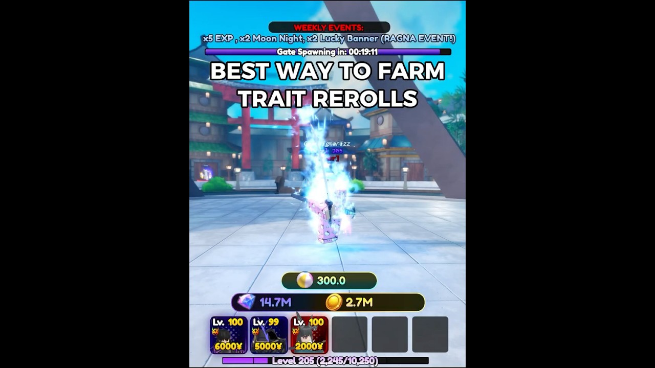 How To Farm Trait RR & More Inside Of Anime Guardians (MID - END GAME)  