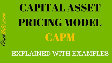 What is Capital Asset Pricing Mode (CAPM) | with Calculation Examples