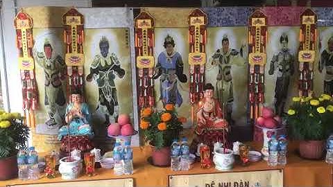 Lễ khai đàn Dược Sư cầu quốc thới dân an Mùng 4 Tết Qúy Mão 2023