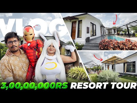 A Day In "3cr" Resort Vlog #3|🔥hyderabad Comic Con | @unqgamer @imruthlessceopubg