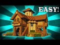 How To Build A EPIC Wooden House In Minecraft! How To Build A EPIC Wooden House In Minecraft!