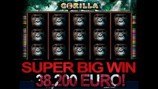 Gorilla slot   SUPER BIG WIN 22,000 euros with bonus game, 3 scatters!!!! screenshot 2