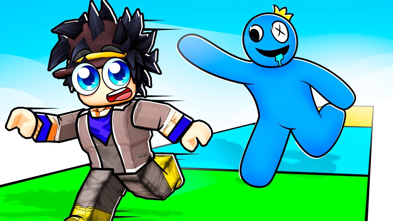 CYAN 🌈] Rainbow Friends Race - Roblox