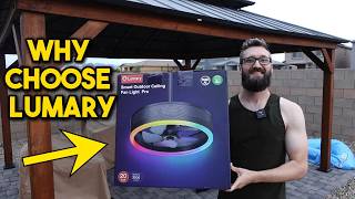 Lumary Outdoor Ceiling Fan RGB 20 Inch 2