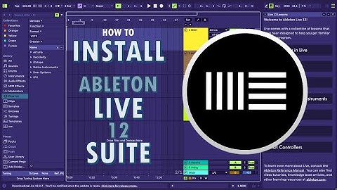 How To Install Ableton Live 12 Suite (Intro/Standard/Suite) Windows (Full Guide)