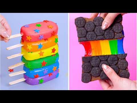 🍫🥜Fantastic Rainbow Cake Recipes You Need To Try | Homemade Cake Decorating Tutorials🌈