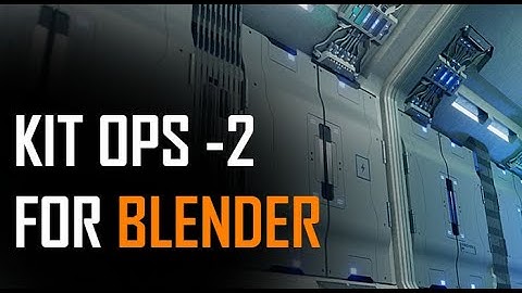 kit ops pro the addon for hardsurface modeling in blender