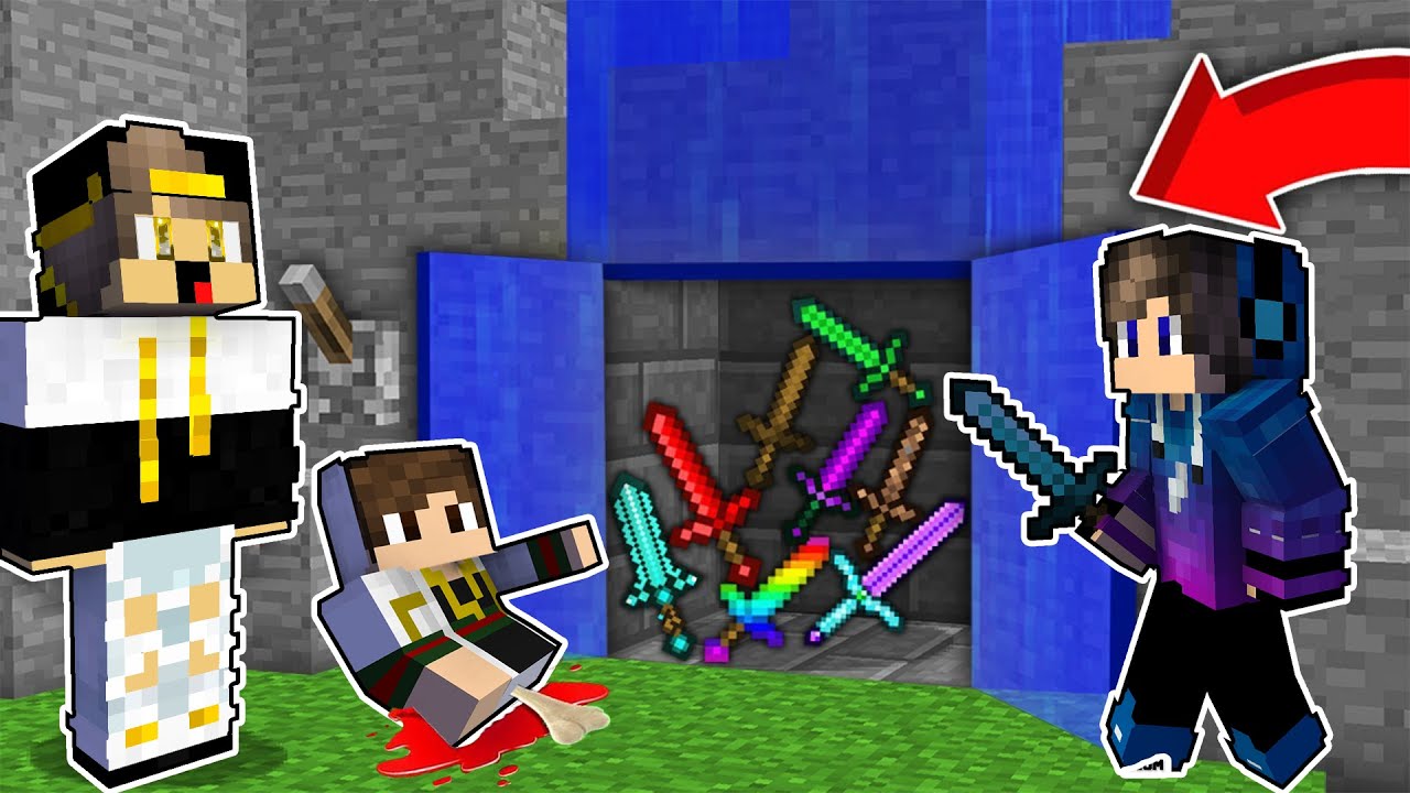 فلم ماين كرافت : الشرطي و اللصوص داخل المخبأ السري (الشرطي الطيب و اللص الشرير)😡|MineCraft Movie