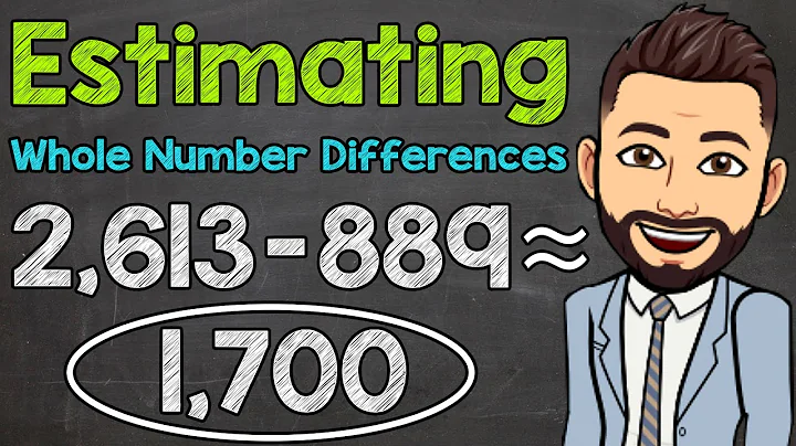 Estimating Whole Number Differences | Subtraction Estimation | Math with Mr. J