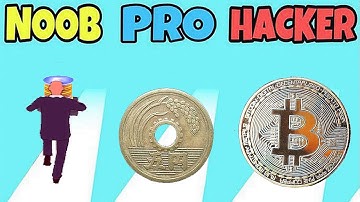 NOOB vs PRO vs HACKER in Crypto Runner