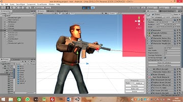 (part6) Tutorial unity3D .build small game by unity3d , Android Third Person shooting