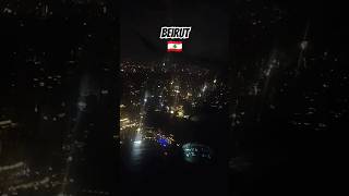 ?? Beirut Night view beirut lebanon travellife portcity middleeast arab flight views