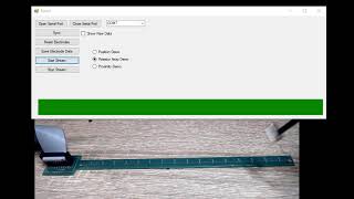 Proximity Sensor Array with Printed Magnetic Sensors Demo
