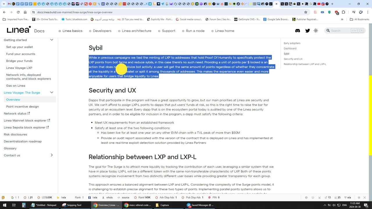 Linea Voyage The Surge Referral Code: n1R0maYrut.